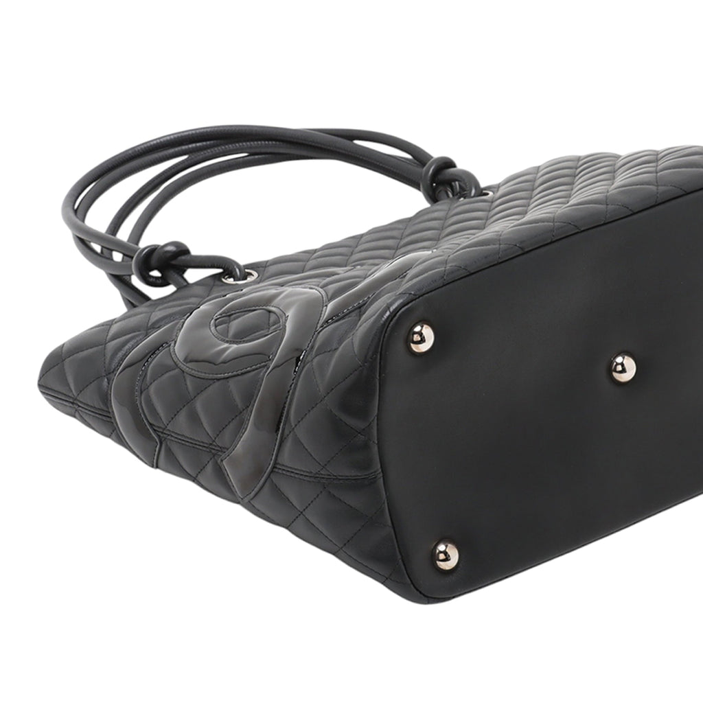 Chanel Large Cuir d’agneau Cambon Ligne Cabas