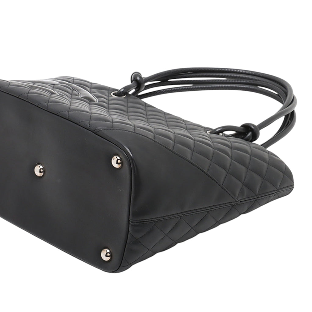 Chanel Large Cuir d’agneau Cambon Ligne Cabas