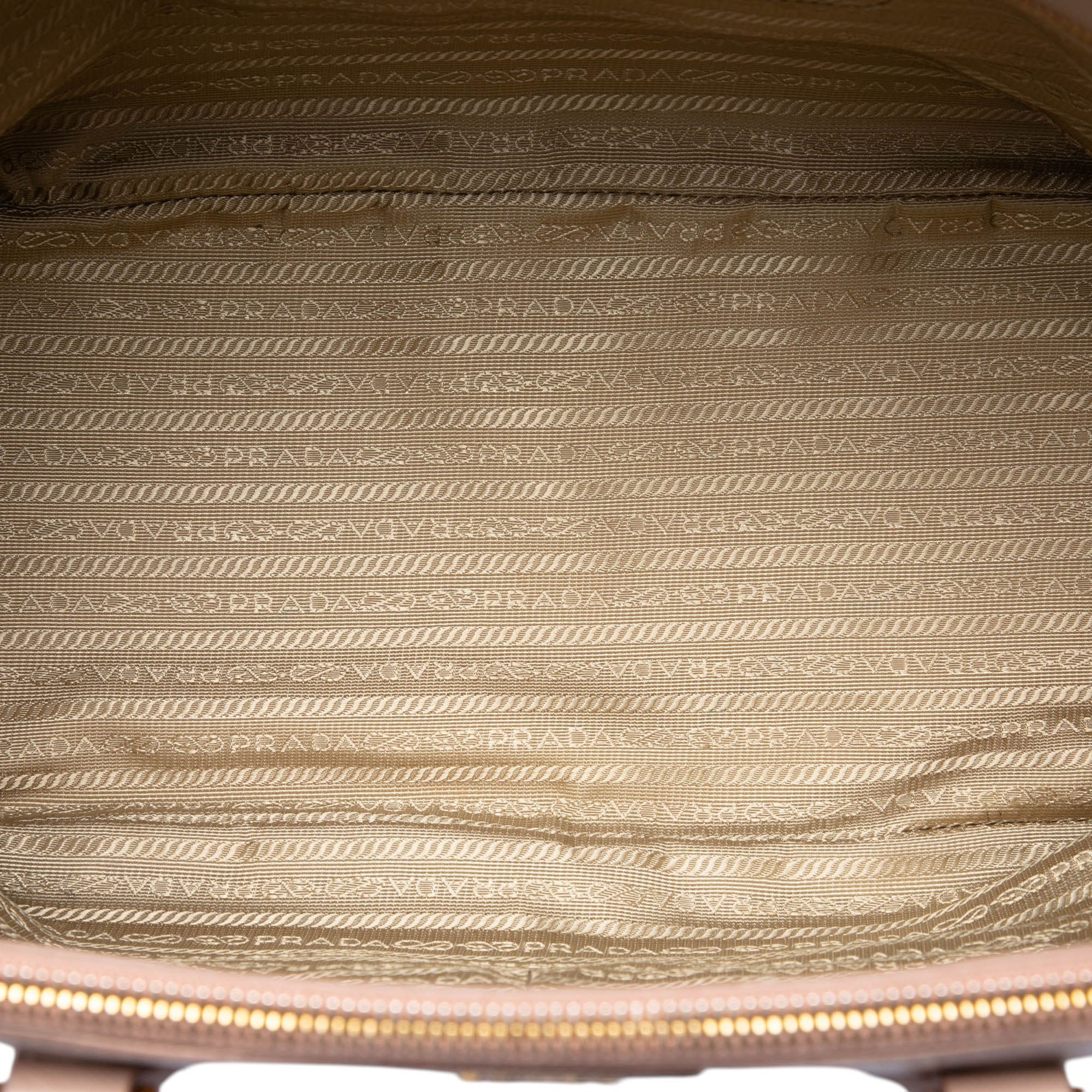 Prada Large Saffiano Lux Galleria Double Zip Sac