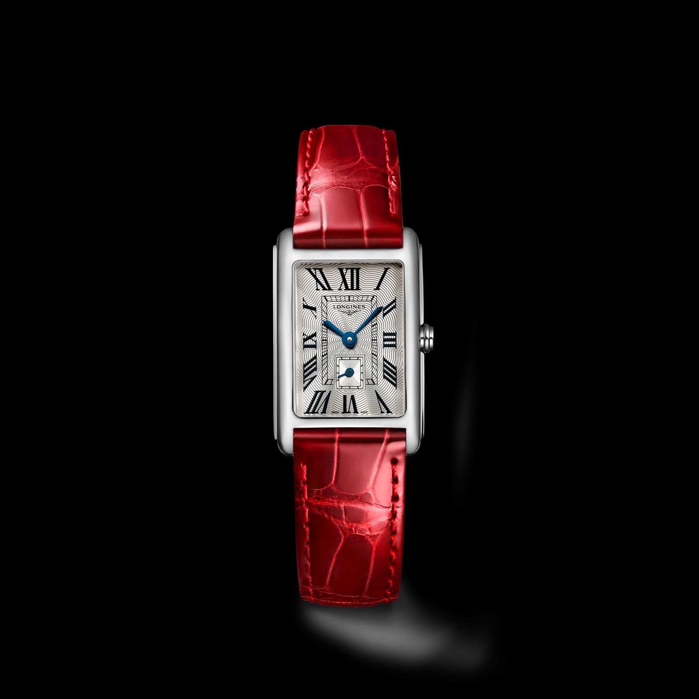 DOLCEVITA Silver on Red Strap