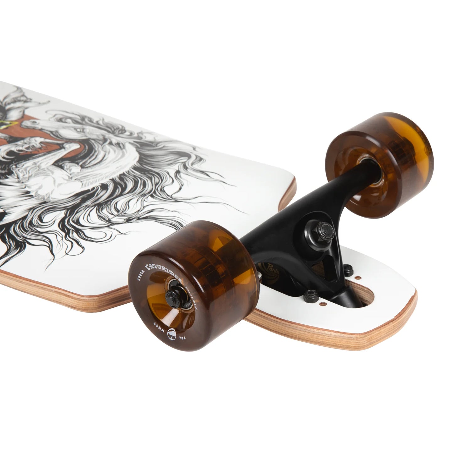 Arbor Longboard Complete Bamboo Dropcruiser K Darmaeva Double Drop 9.75" x 38"