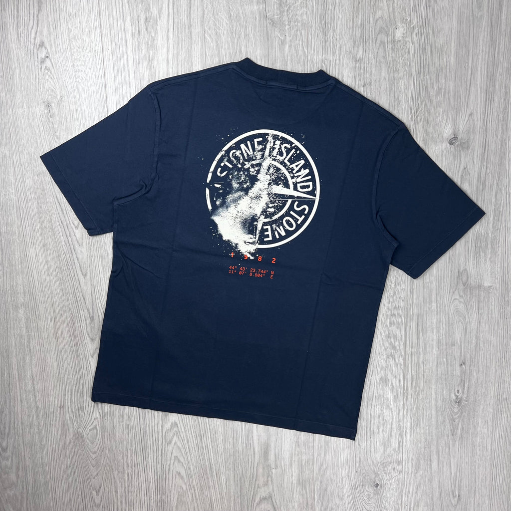 Stone Island 'Desert' T-Shirt - Navy