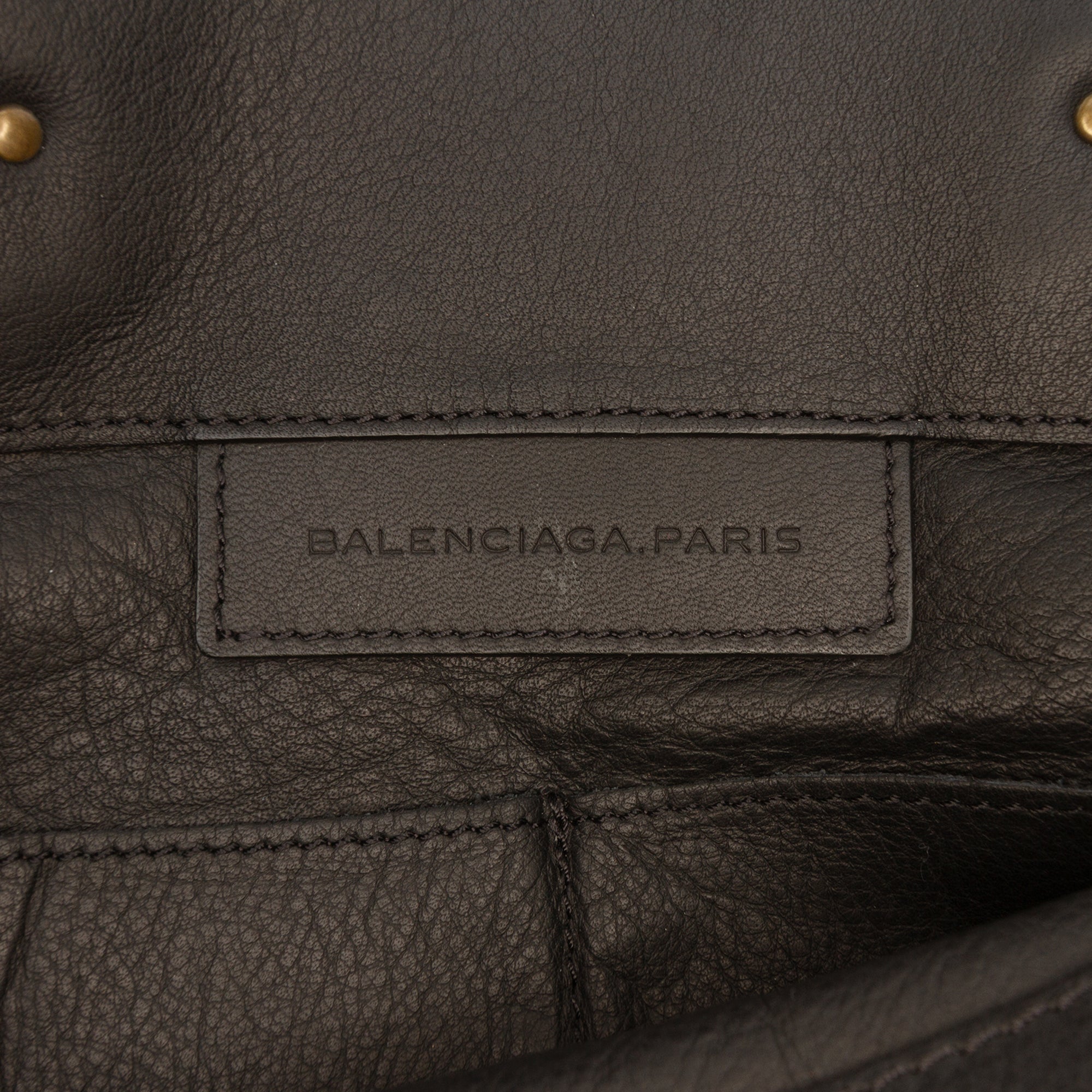 Balenciaga Cuir de veau Papier A6 Cabas