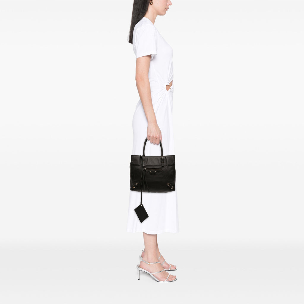 Balenciaga Cuir de veau Papier A6 Cabas
