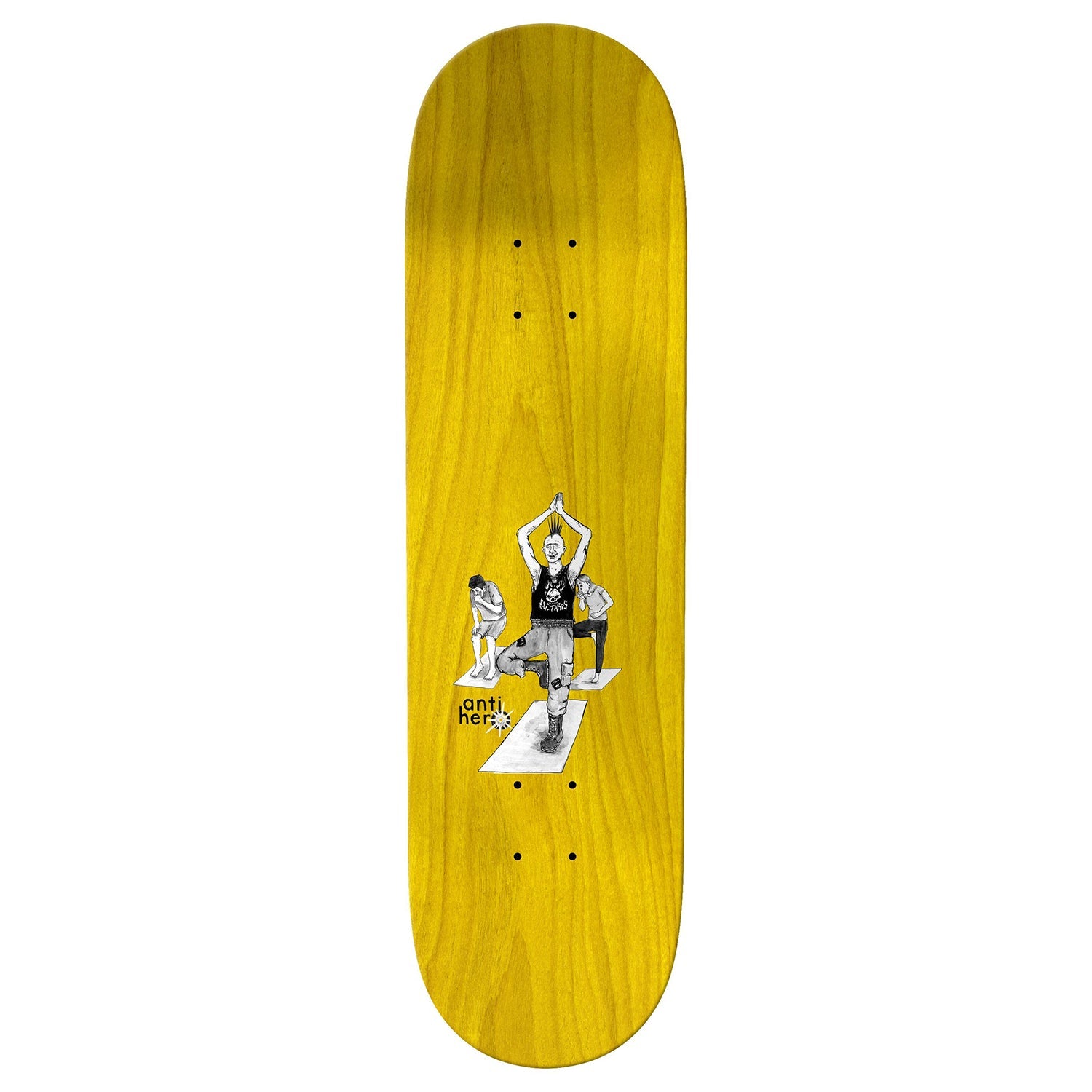Anti Hero Skateboard Deck Daan I Farted in Yoga Class 8.38" x 32.25"