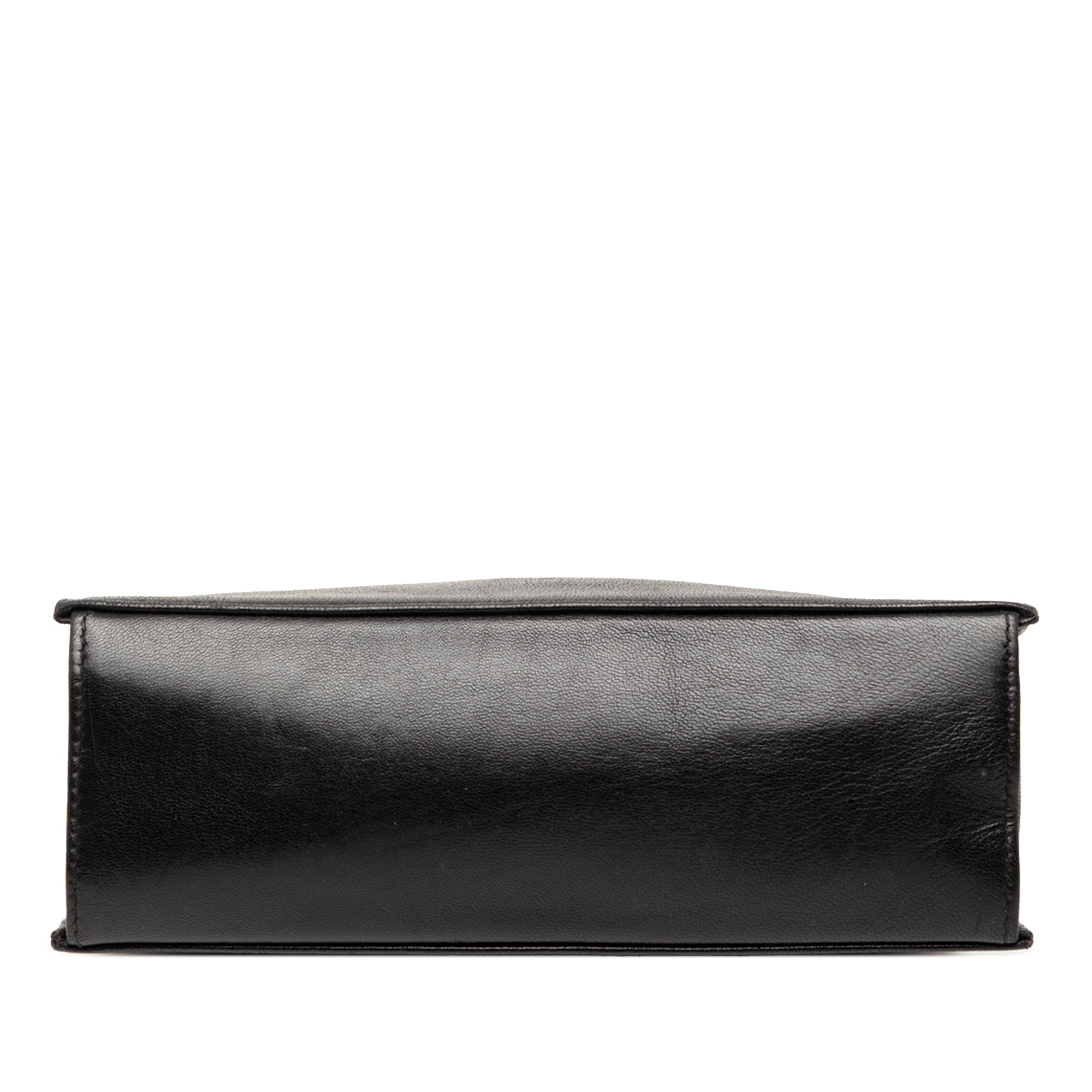 Gucci Cuir Cristal Embellished Frame Pochette