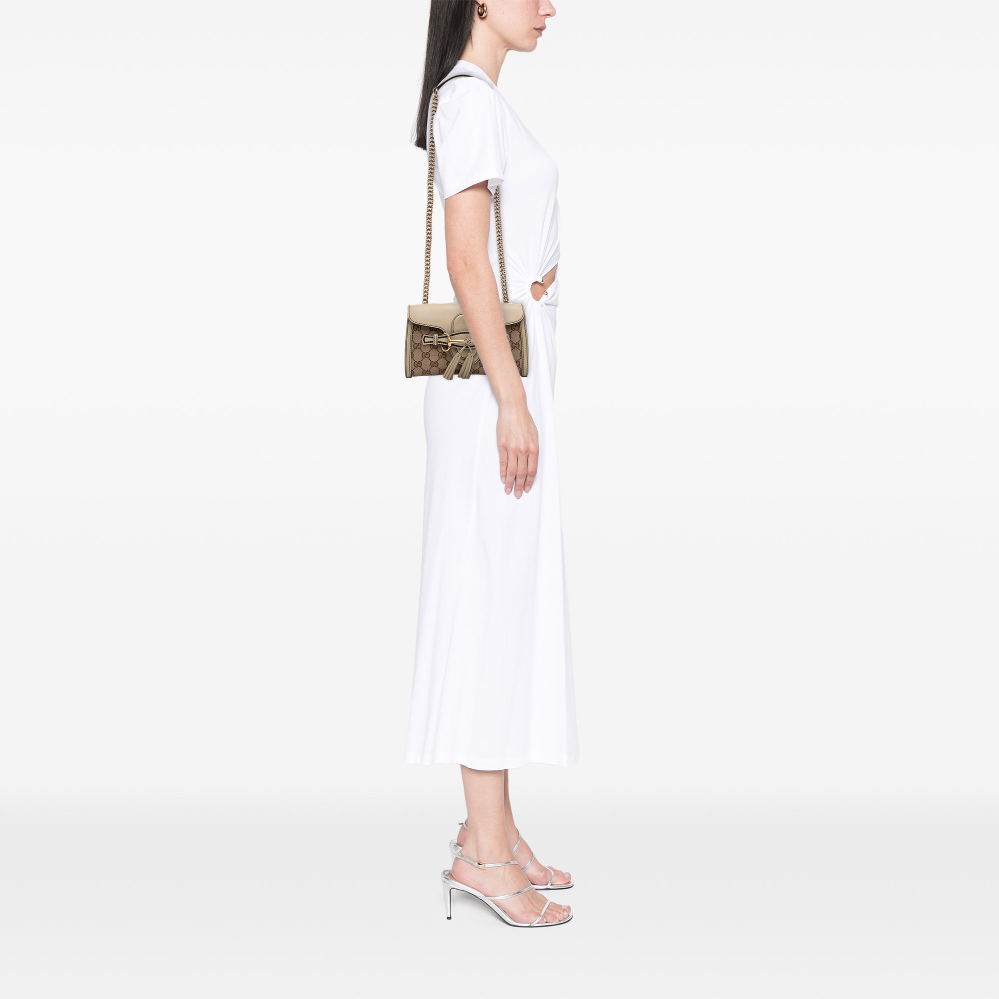 Gucci Mini GG Toile Emily Sac porté croisé