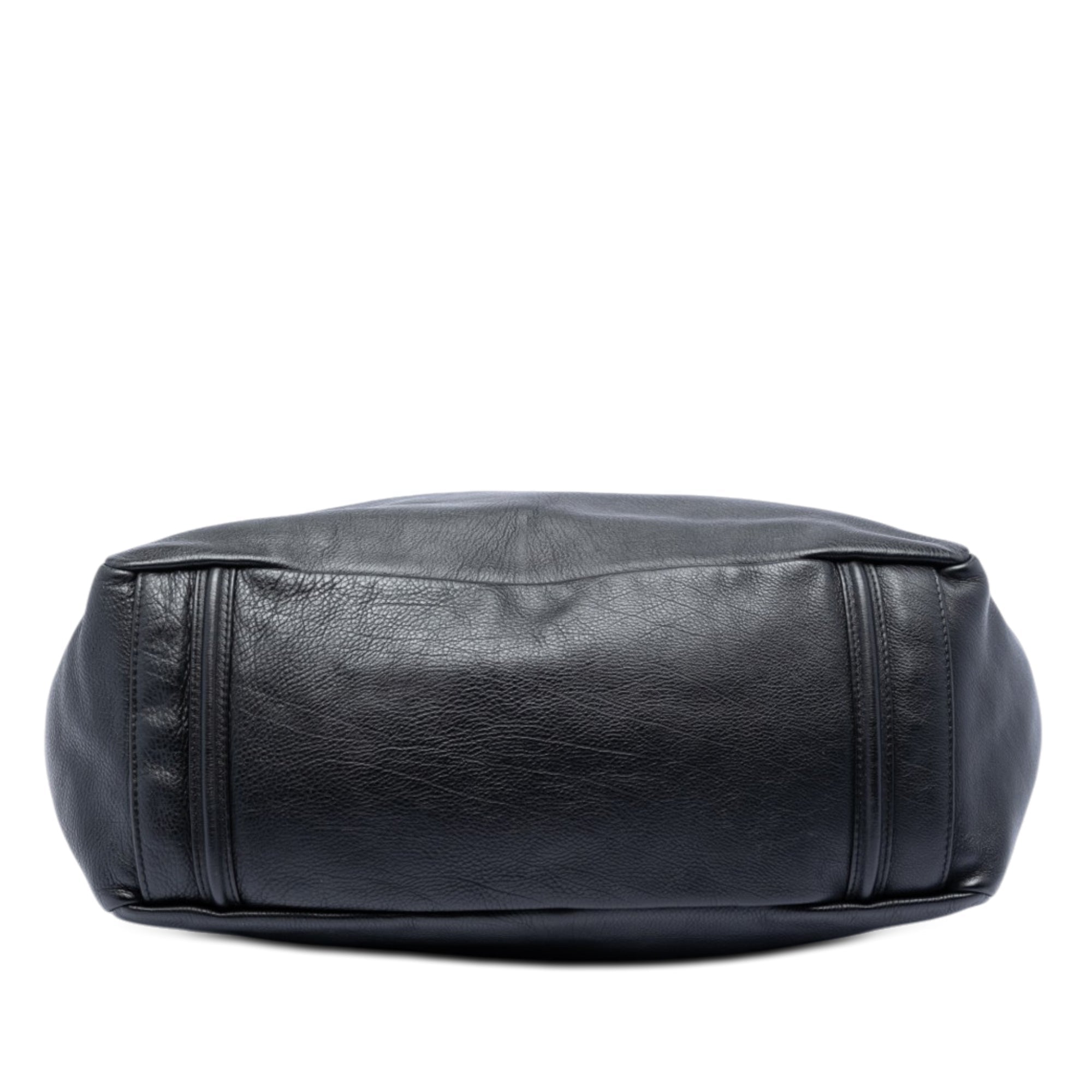 Chanel Large Cuir d’agneau Mademoiselle Lock Jewelry Cabas chaîne