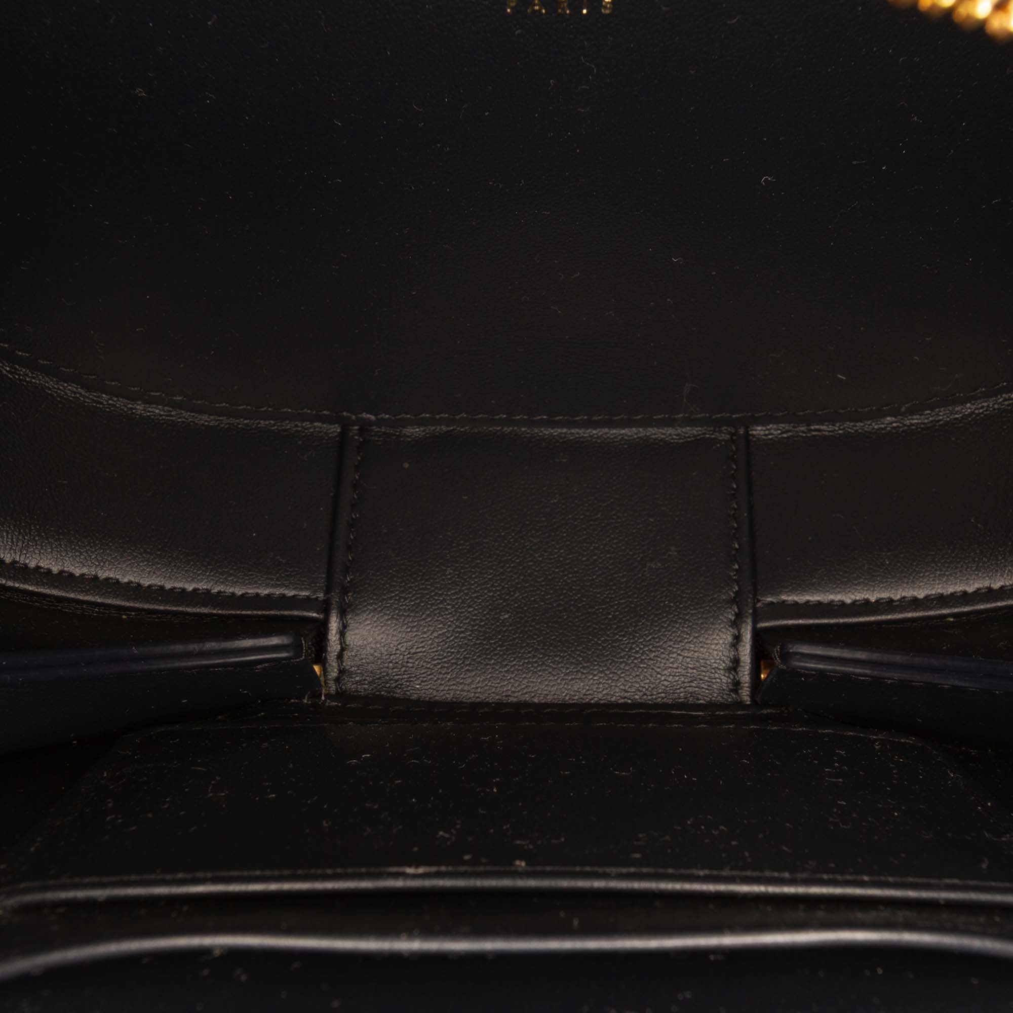 Dior Cuir et Oblique Toile CD Oval Sac caméra