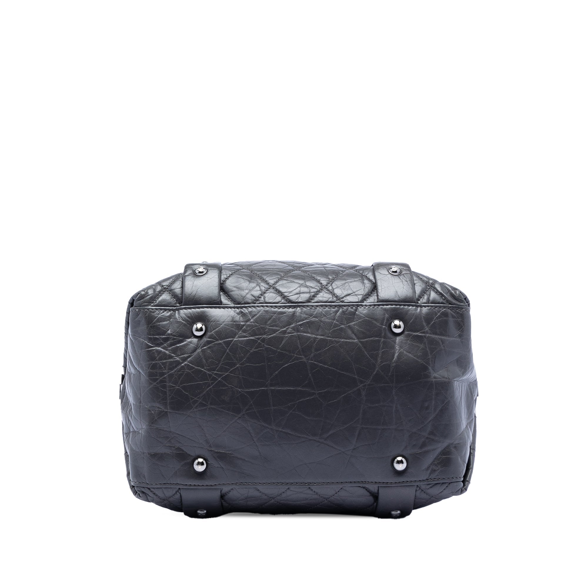 Chanel Small Distressed Cuir d’agneau Lady Braid Cabas