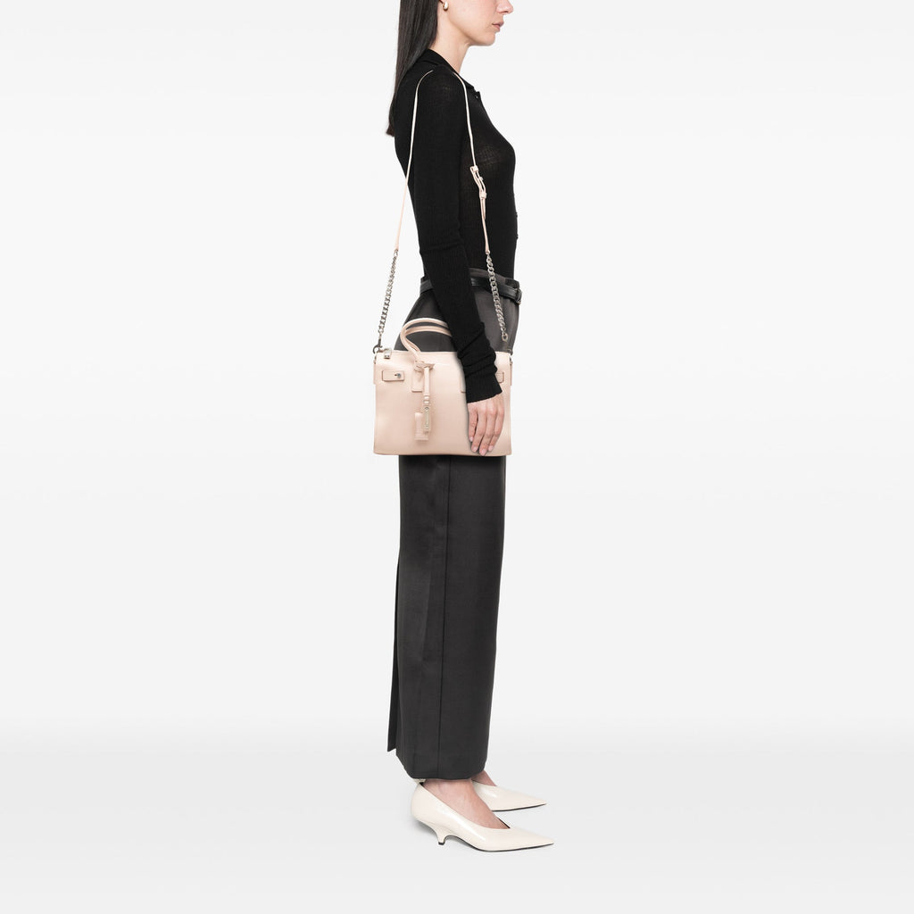 Saint Laurent Baby Cuir de veau grainé Sac De Jour Sac