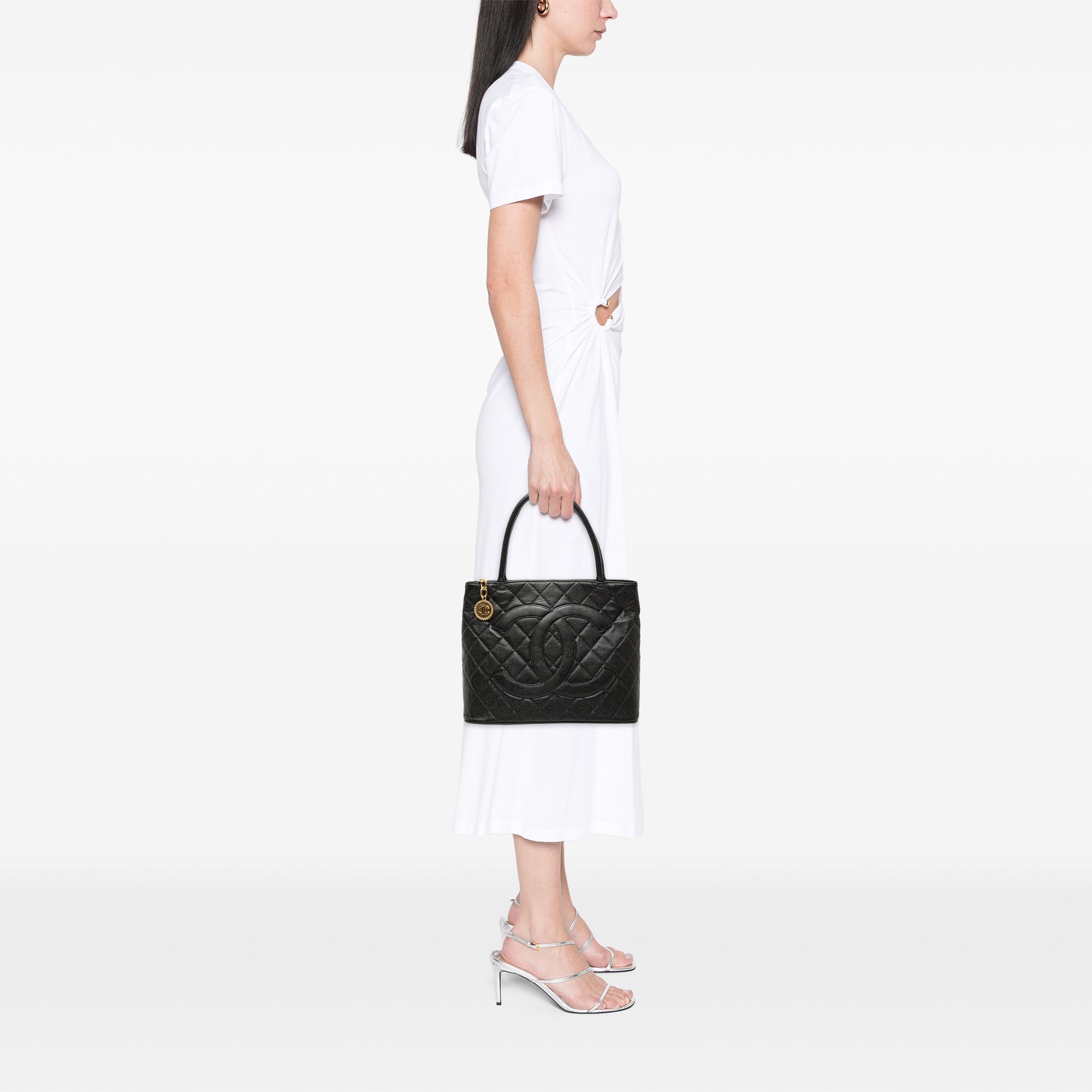Chanel Caviar Medallion Cabas