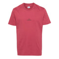 Cp Company 141A 30/1 Jersey Graphic Logo T-Shirt In Red Bud