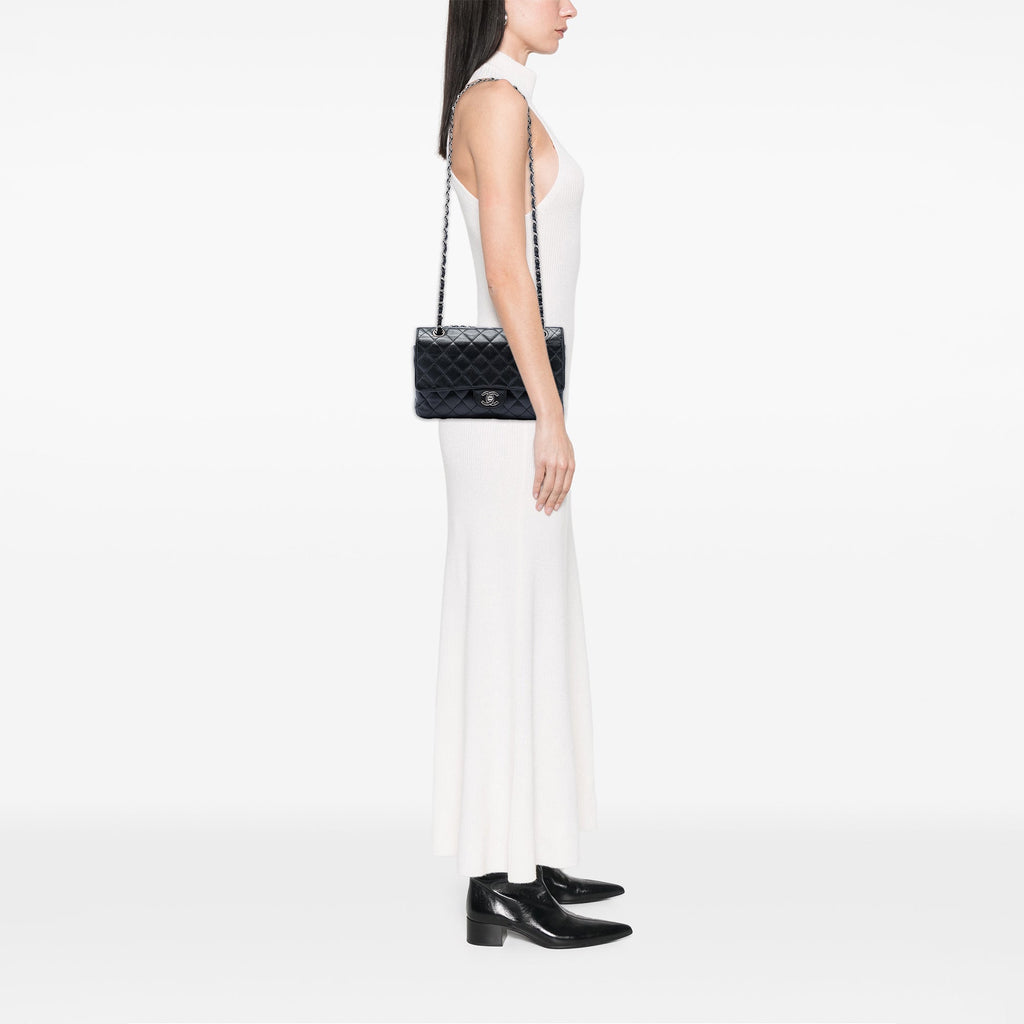 Chanel Medium Classic Caviar Double rabat