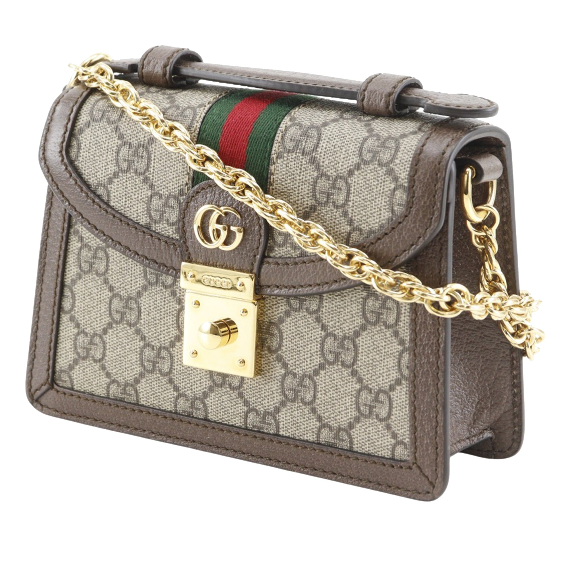 Gucci Small GG Supreme Web Ophidia sac à anse supérieure
