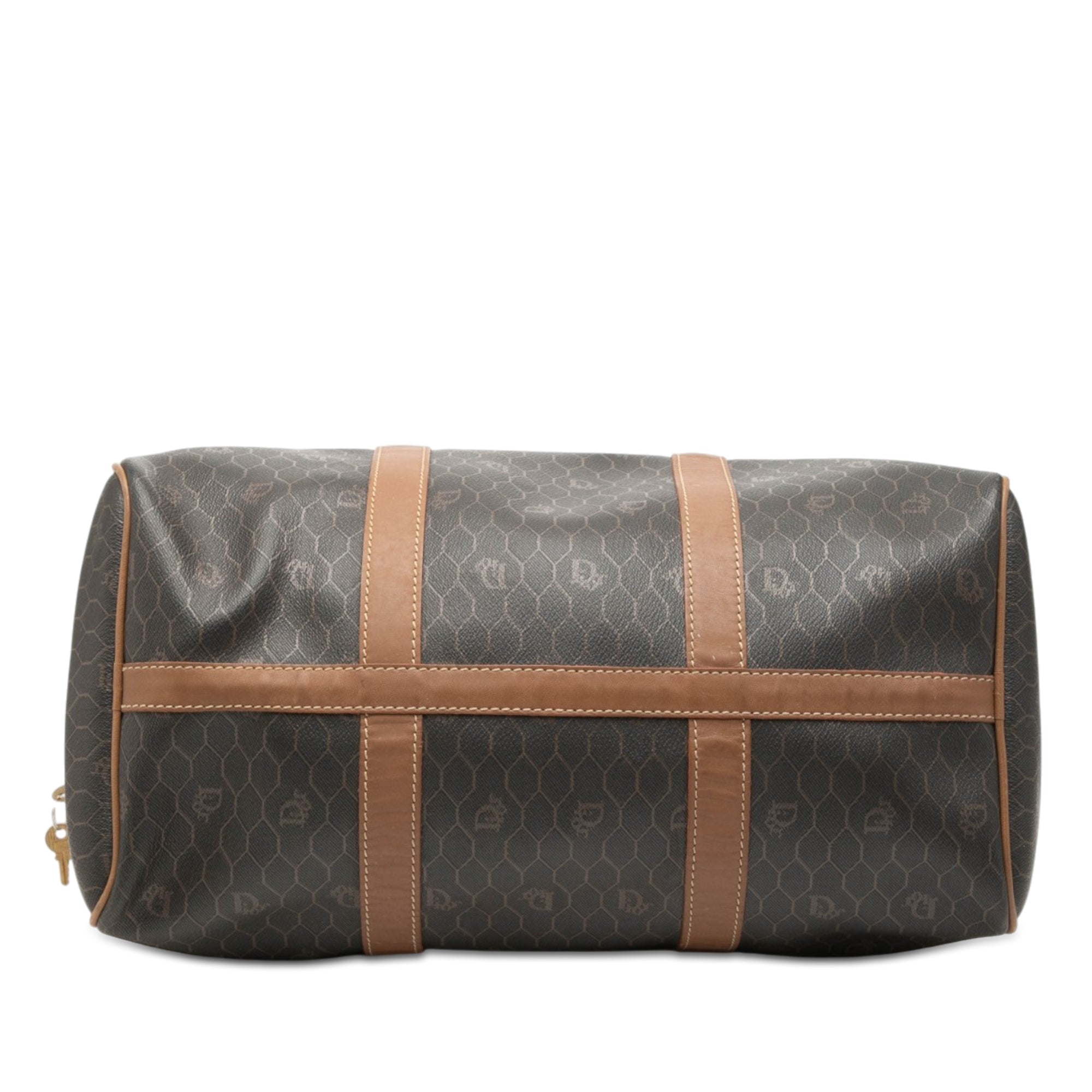 Dior Honeycomb Coated Toile Boston Sac