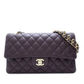 Chanel Medium Classic Caviar Double rabat