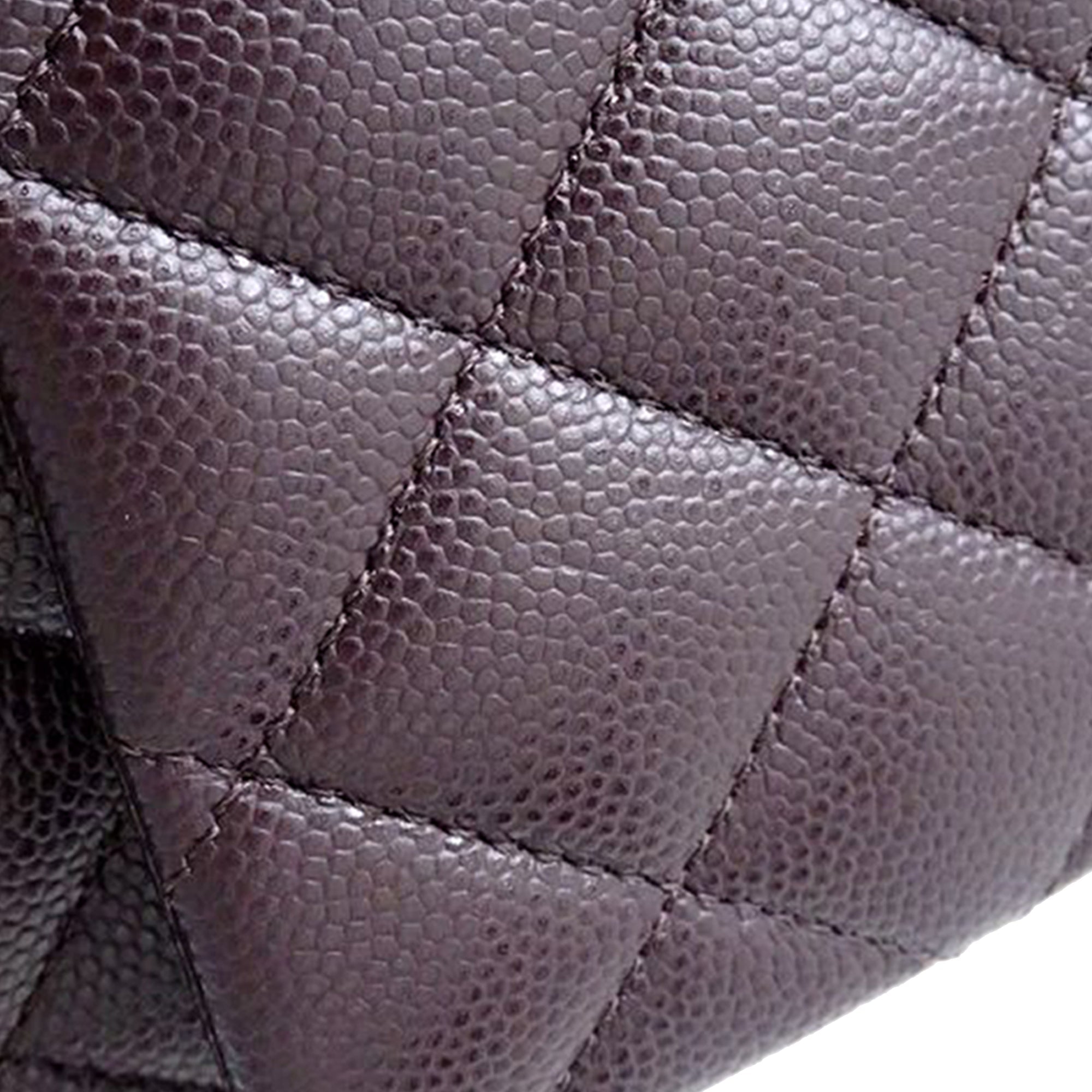 Chanel Medium Classic Caviar Double rabat