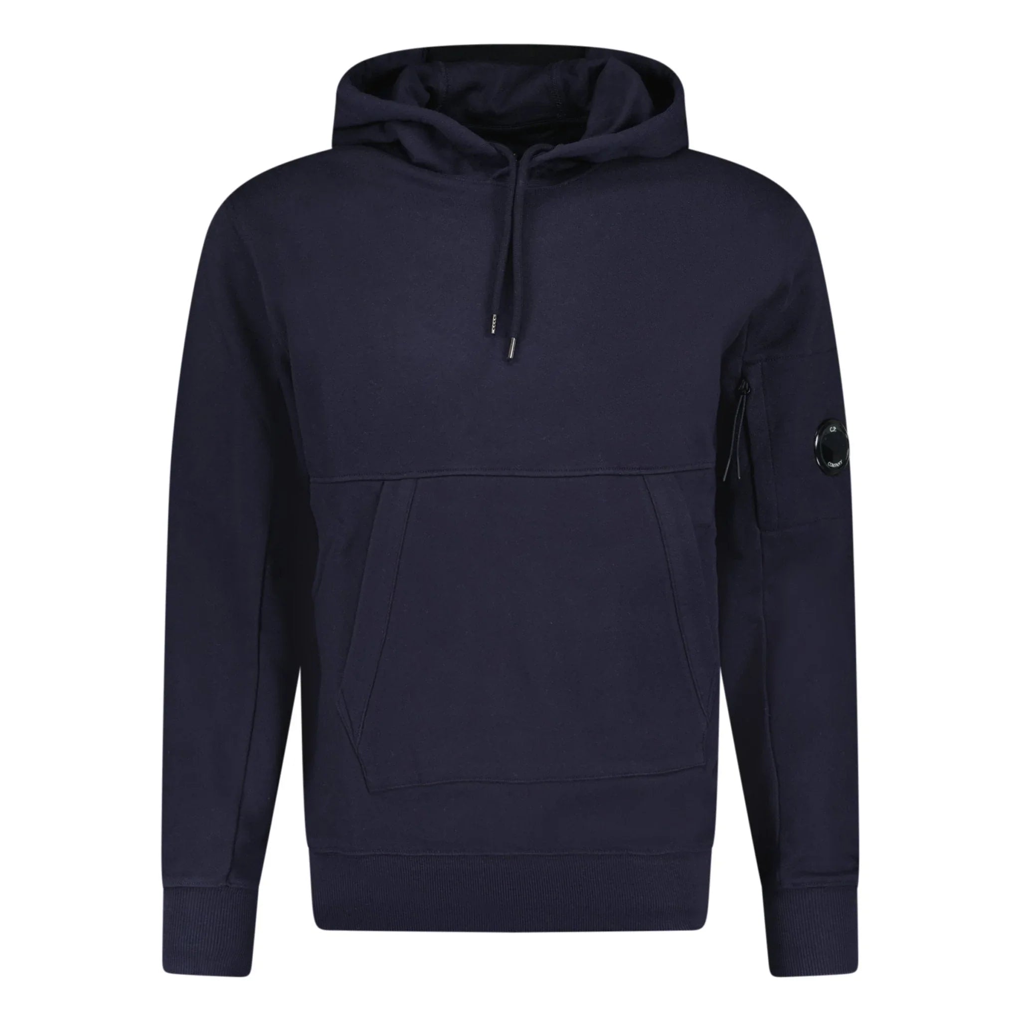 Cp Company 024A Diagonal Raised Overhead Hoodie In Navy