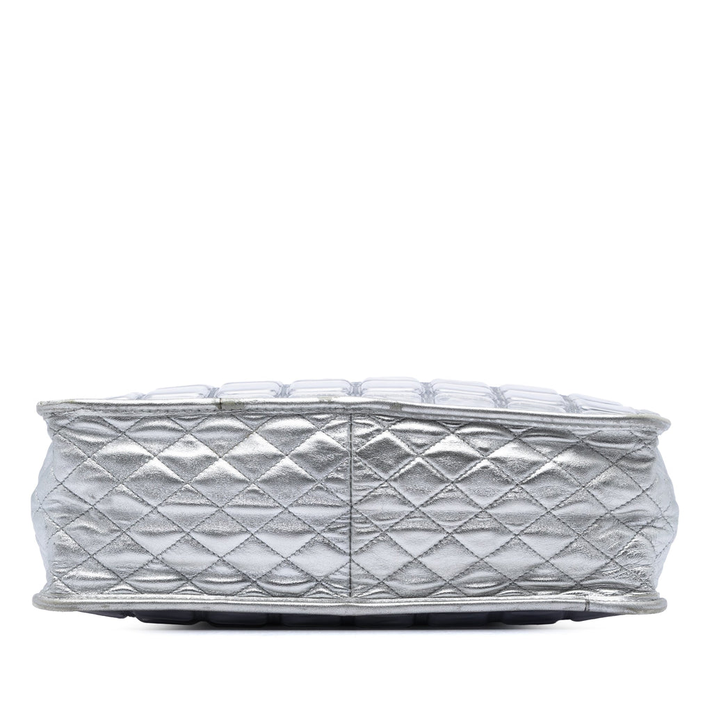 Chanel CC Vinyl Ice Cube Shopper Cabas