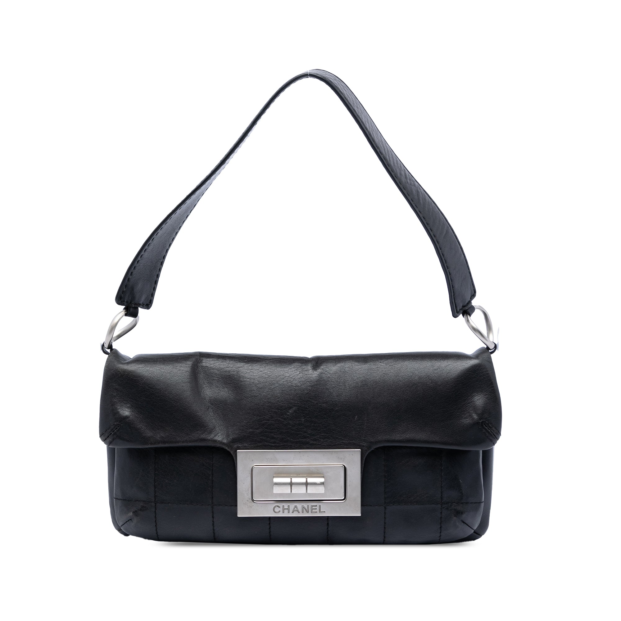 Chanel Chocolate Bar Cuir de veau Reissue 2.55 à rabat