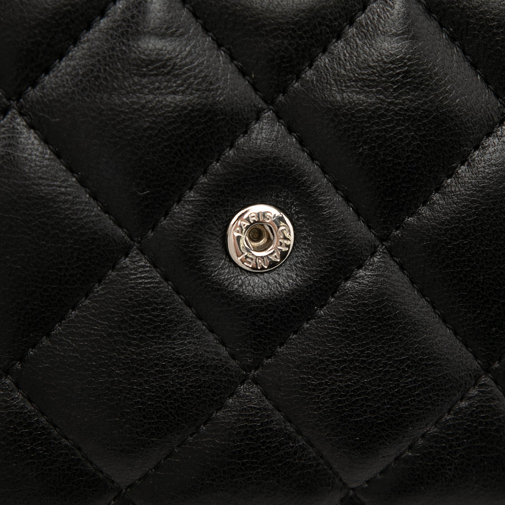 Chanel CC Matelassé Cuir d’agneau Wallet on Chain