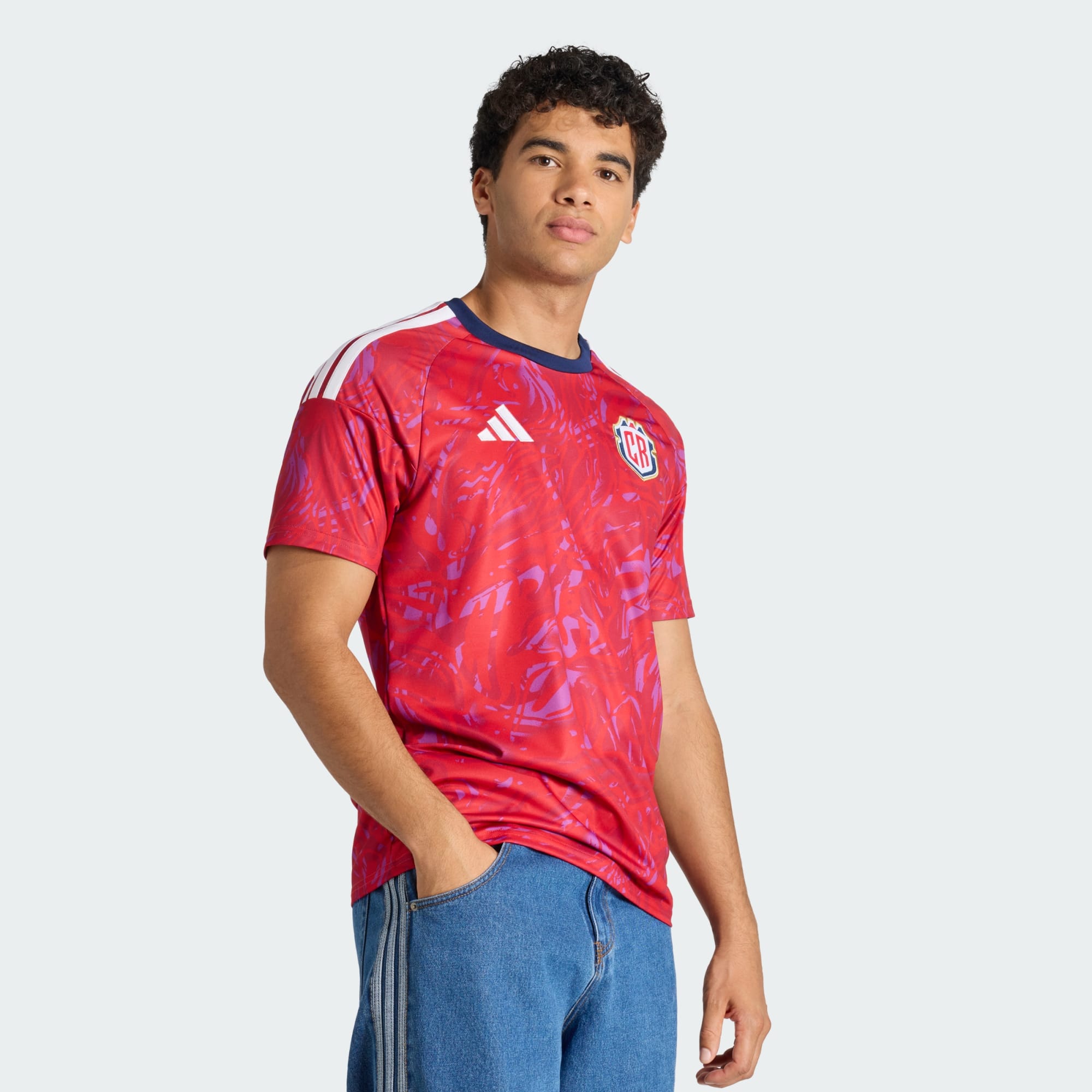 adidas Costa Rica 26 Home Stadium Men's Jersey