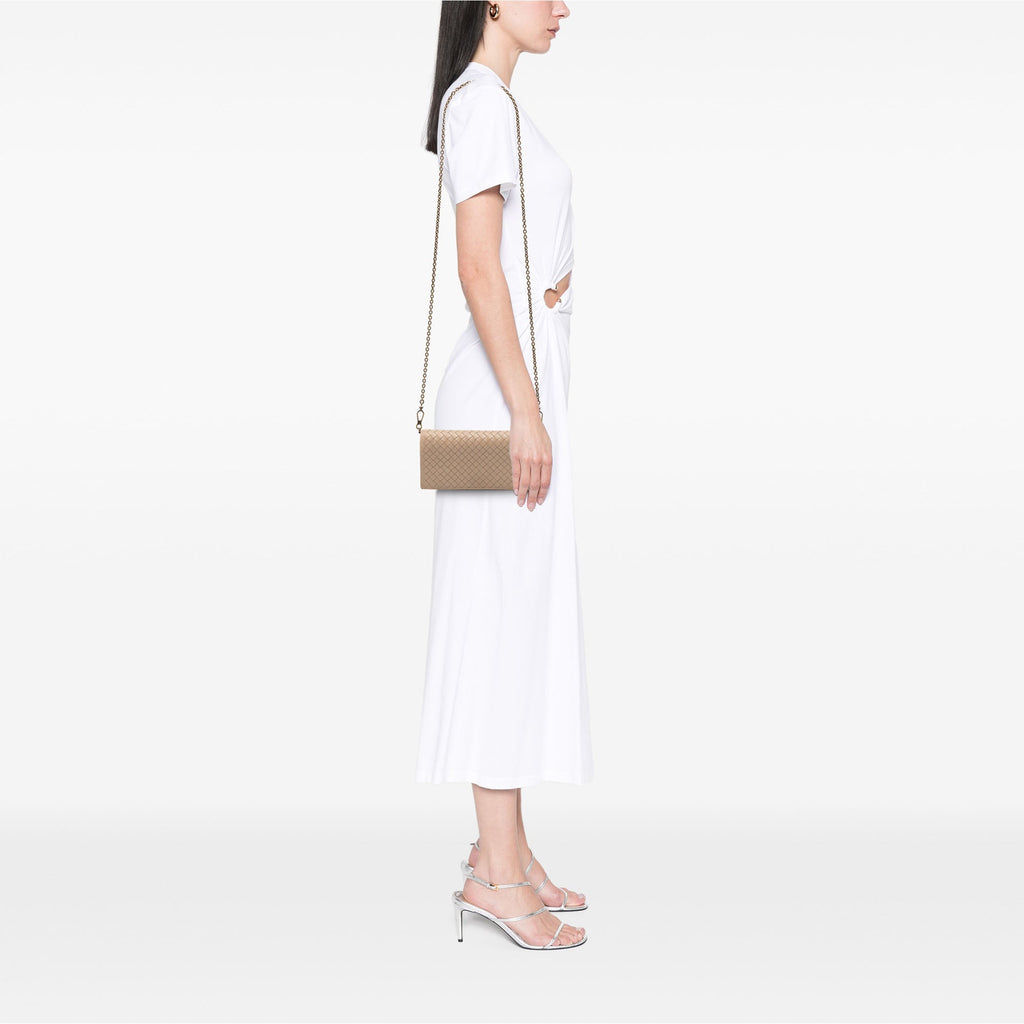 Bottega Veneta Nappa Intrecciato Wallet on Chain