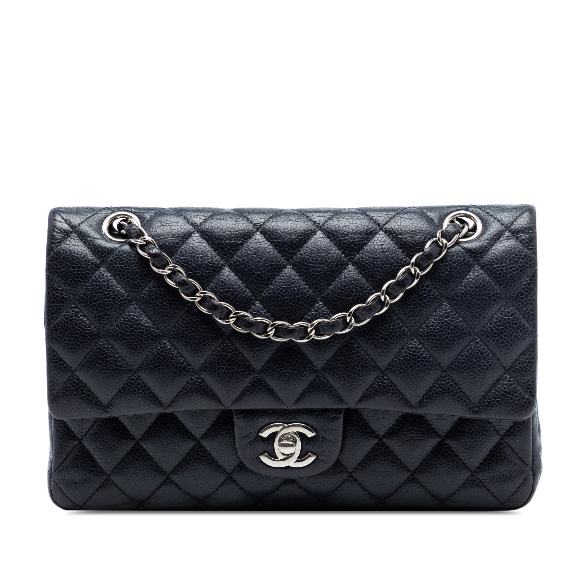 Chanel Medium Classic Caviar Double rabat