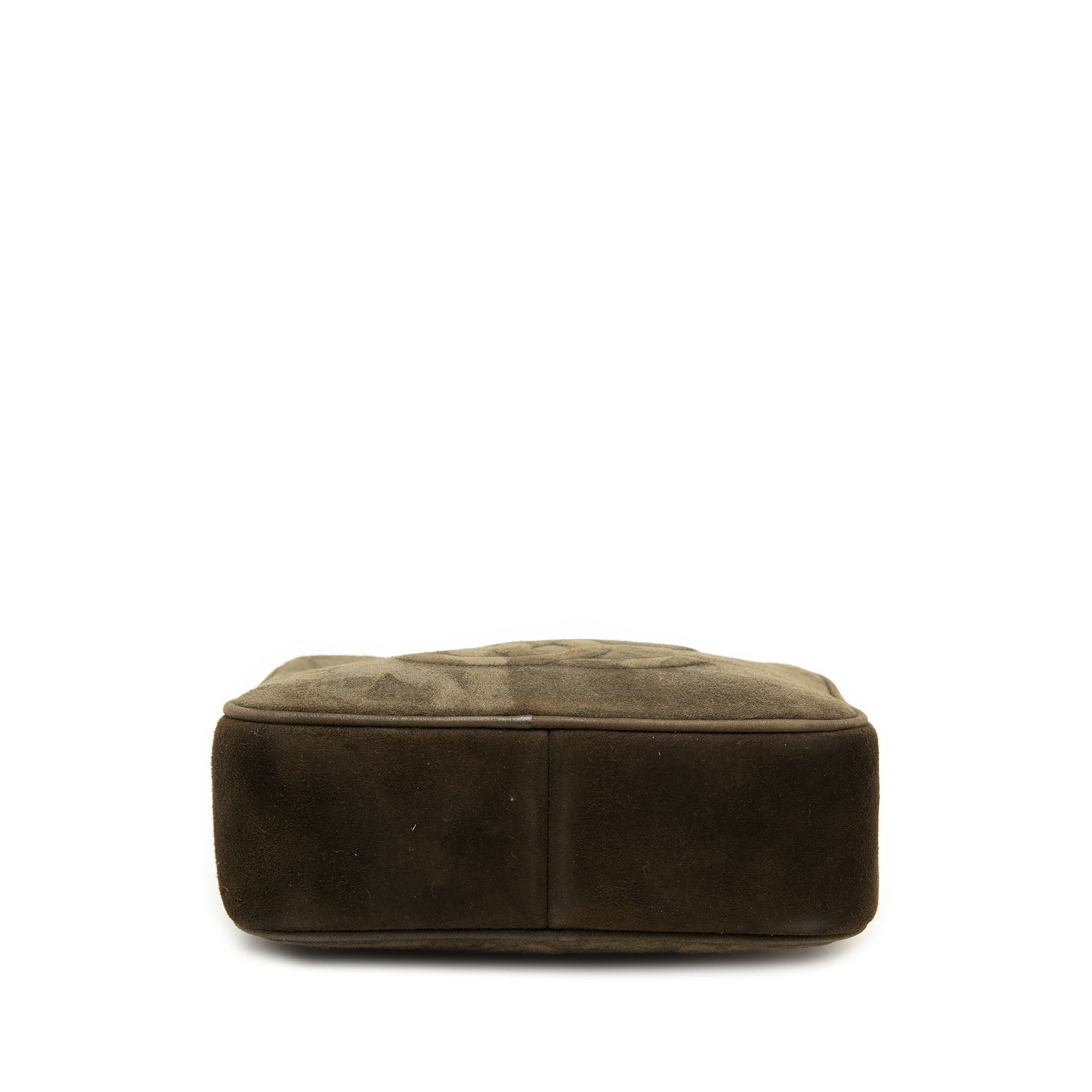 Chanel CC Daim Pompon Sac caméra