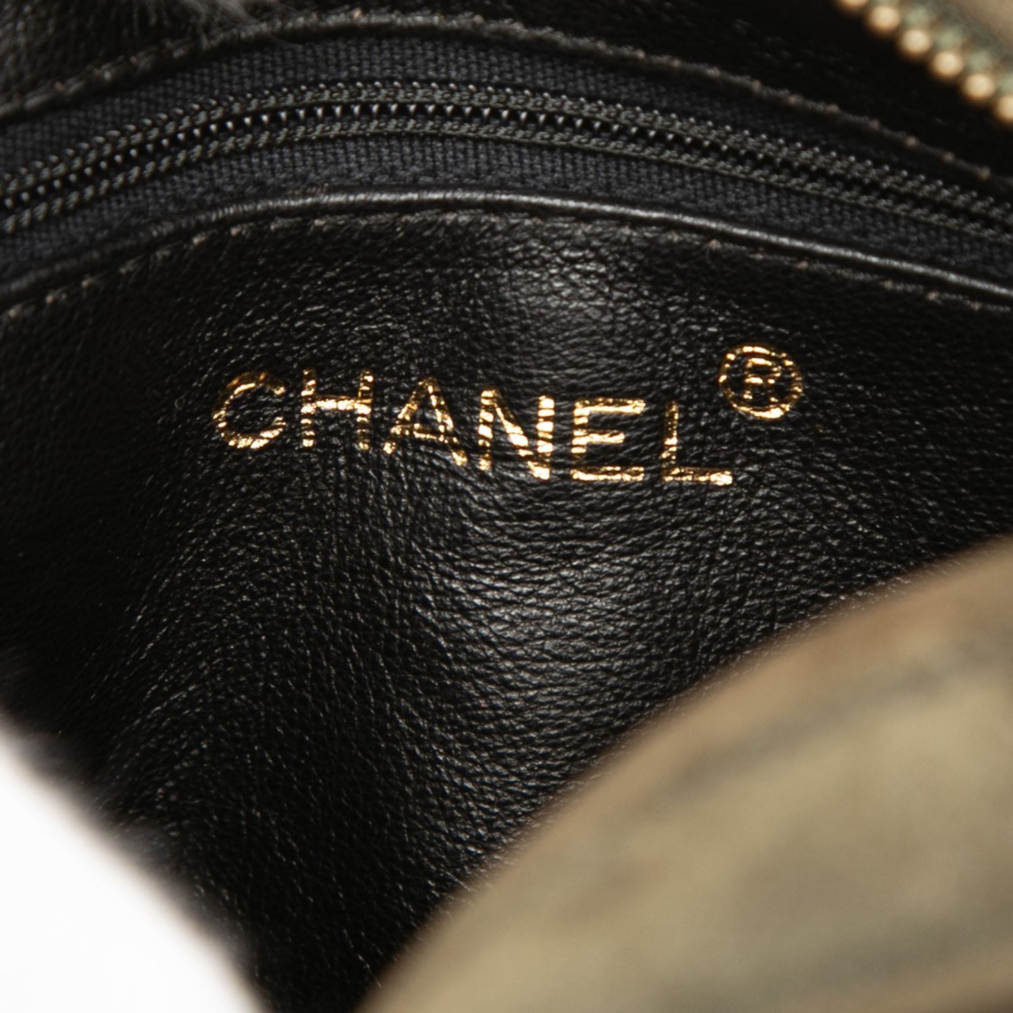 Chanel CC Daim Pompon Sac caméra