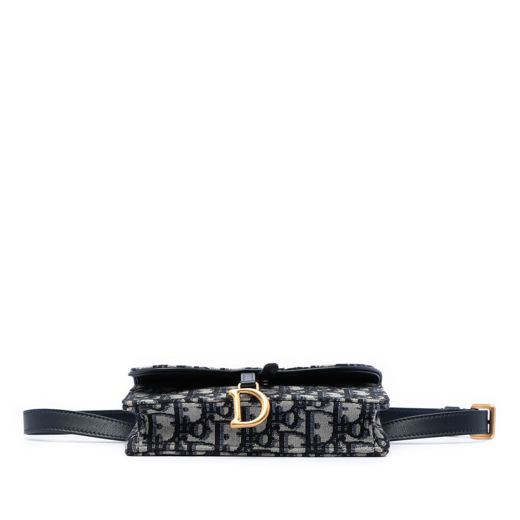 Dior Oblique Toile Saddle Sac ceinture