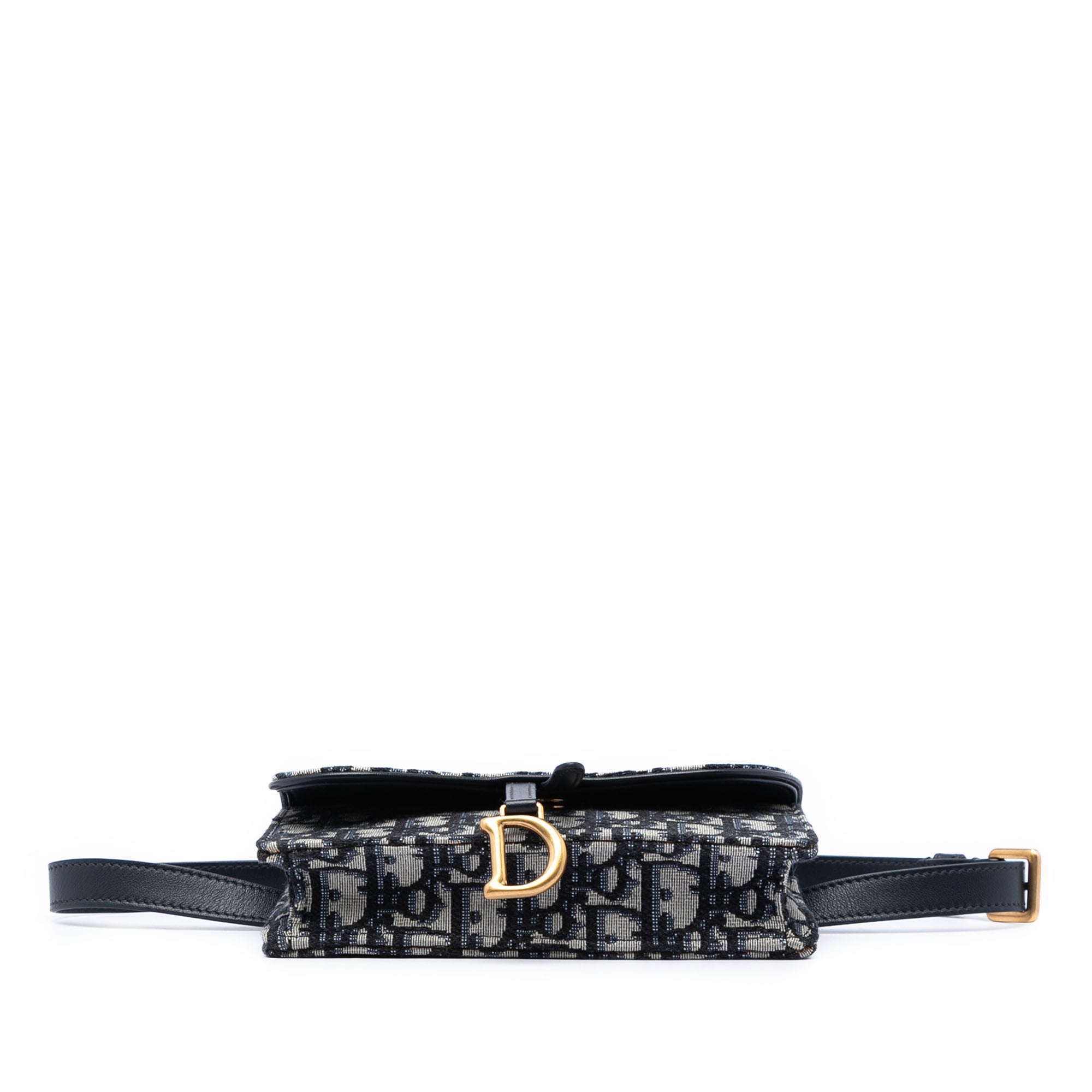 Dior Oblique Toile Saddle Sac ceinture