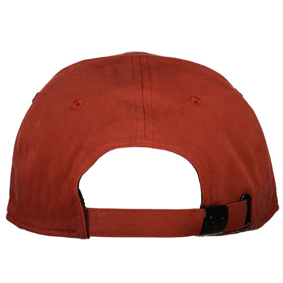Cp Company Gabardine Logo Cap In Red