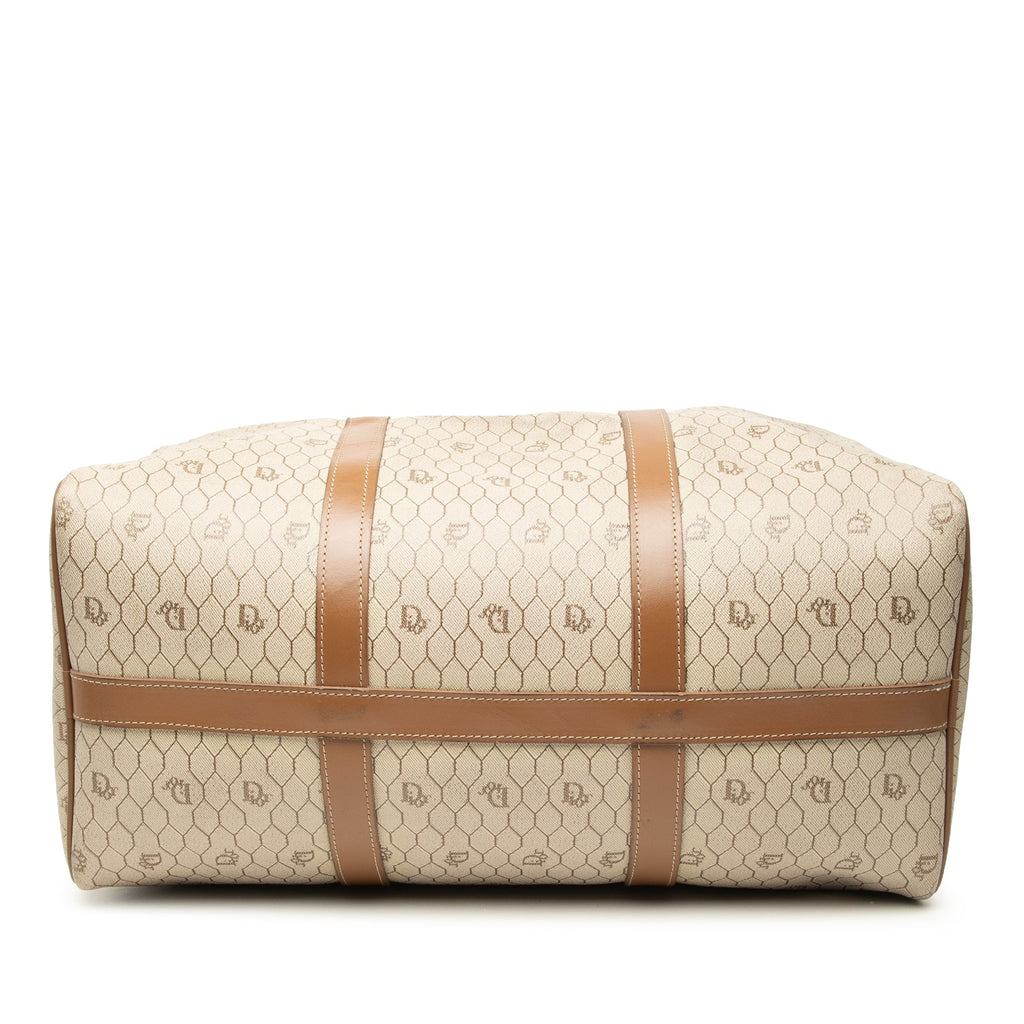 Dior Honeycomb Coated Toile Sac de voyage