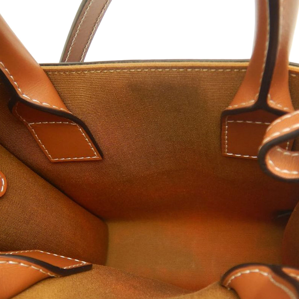 Celine Mini Triomphe Coated Toile Cabas vertical