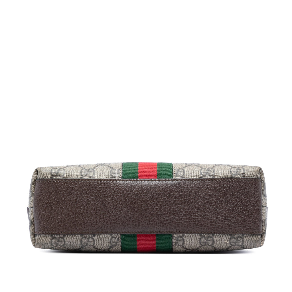 Gucci Small GG Supreme Web Ophidia Dome Sac porté croisé