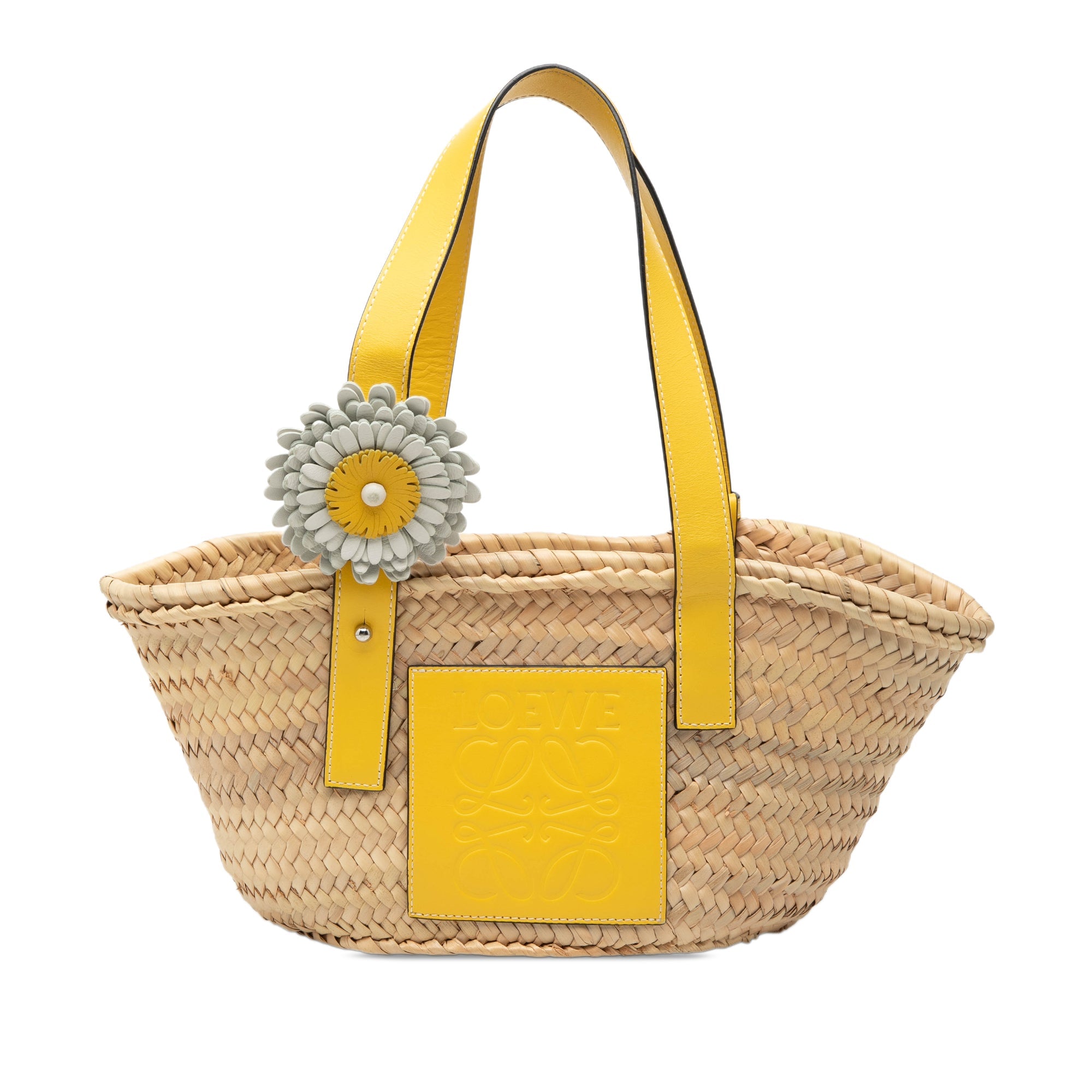 LOEWE Small Palm Leaf Basket Cabas