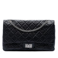 Chanel Matelassé vieilli Cuir de veau Reissue 2.55 Double rabat 227