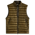 Cp Company 201A D.D Shell Lens Down Gilet In Ivy Green with Certilogo