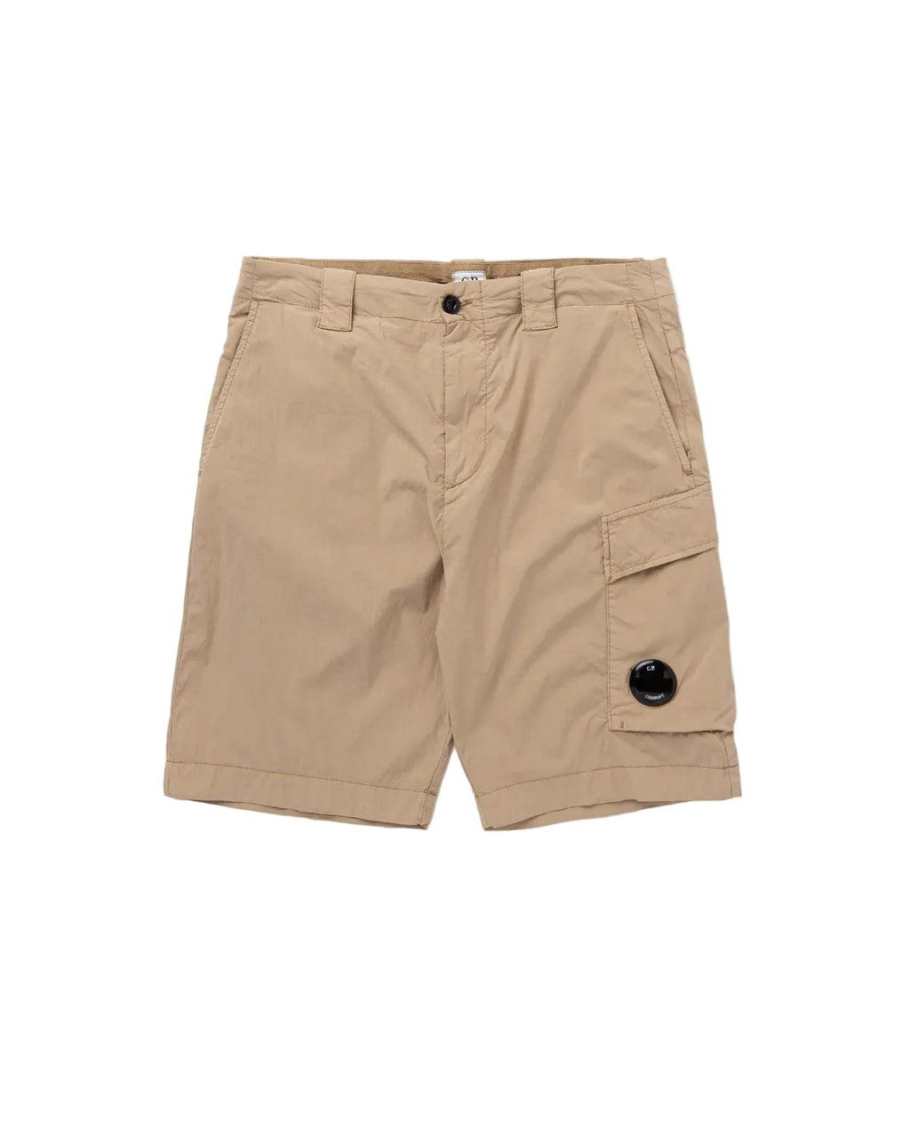Cp Company 268A 50 Fili Stretch Utility Shorts In Cobblestone