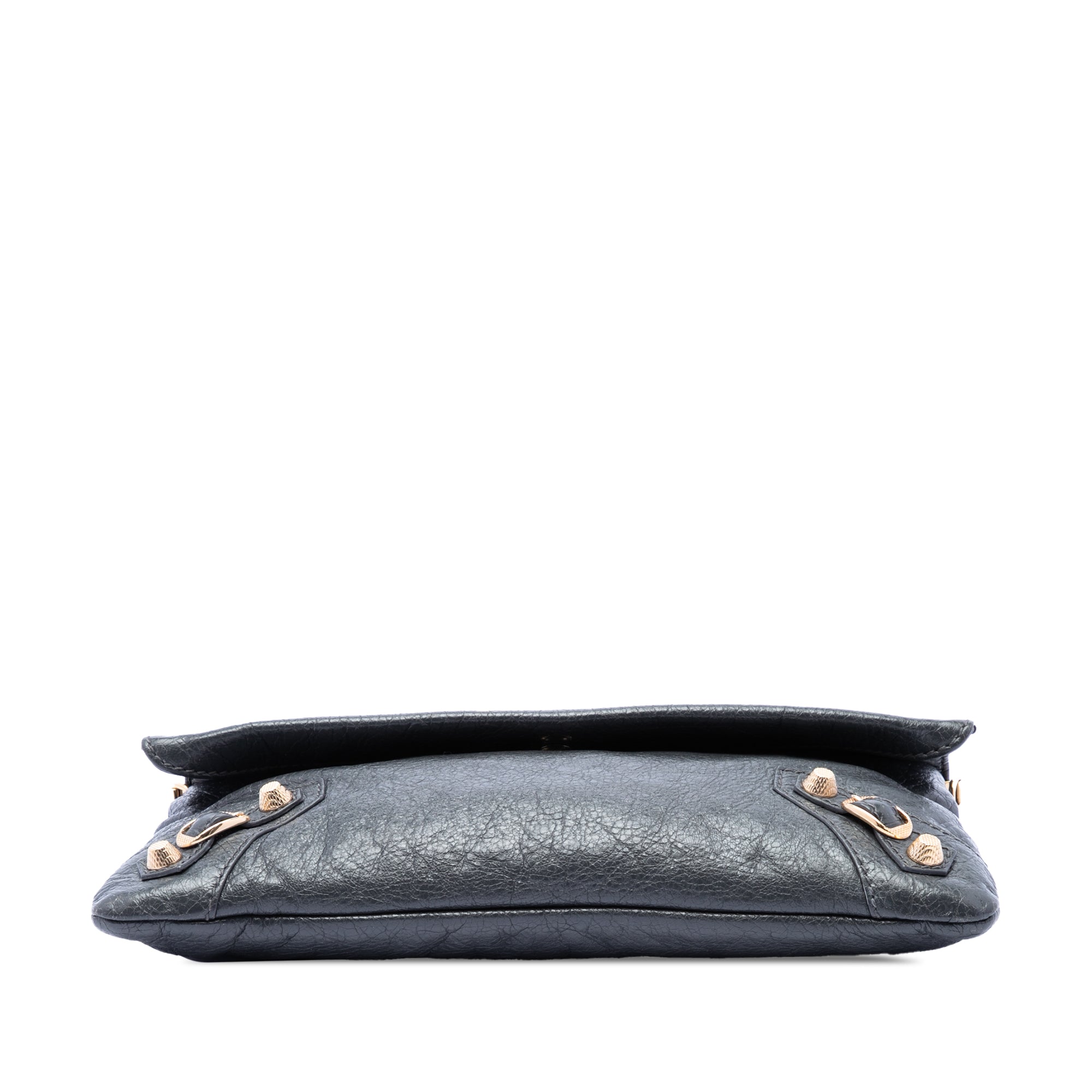 Balenciaga Cuir d’agneau Motocross Giant 12 Envelope Pochette With Strap