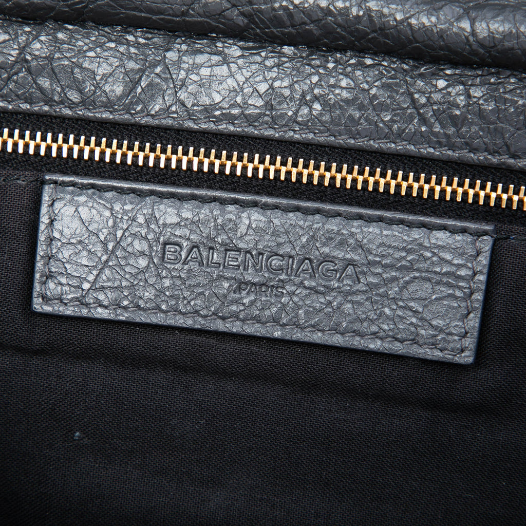 Balenciaga Cuir d’agneau Motocross Giant 12 Envelope Pochette With Strap