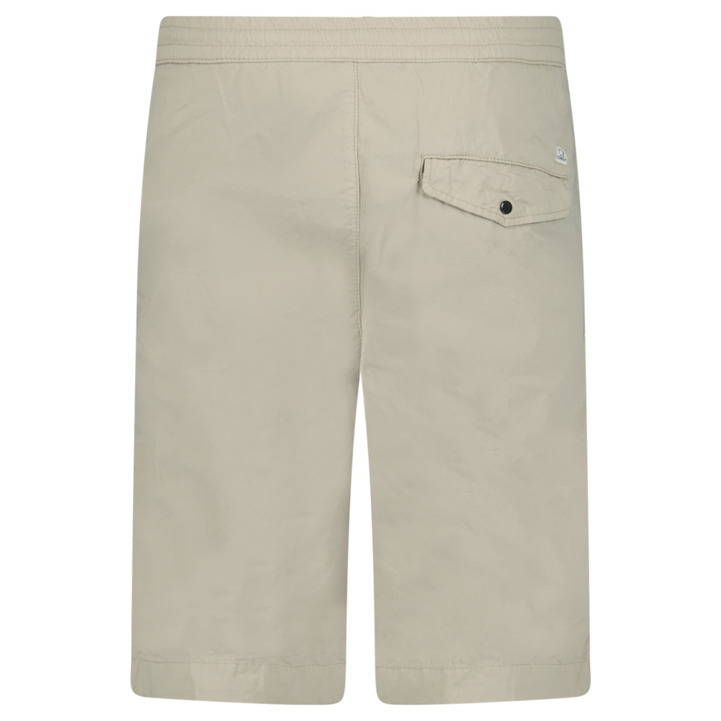 Cp Company Microreps No Peach Logo Bermuda Cargo Shorts In Vintage Khaki With Certilogo