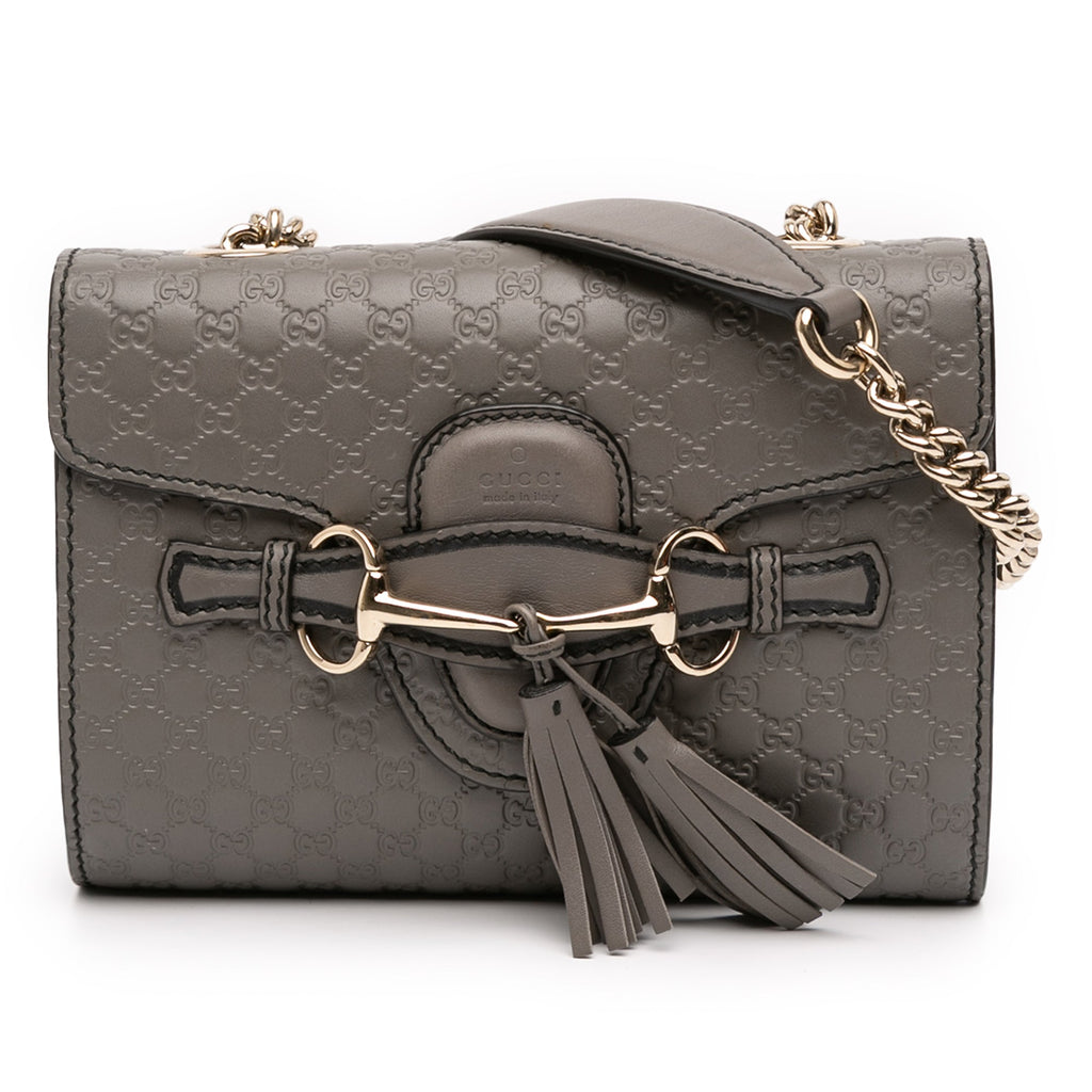 Gucci Mini Microguccissima Emily Sac porté croisé