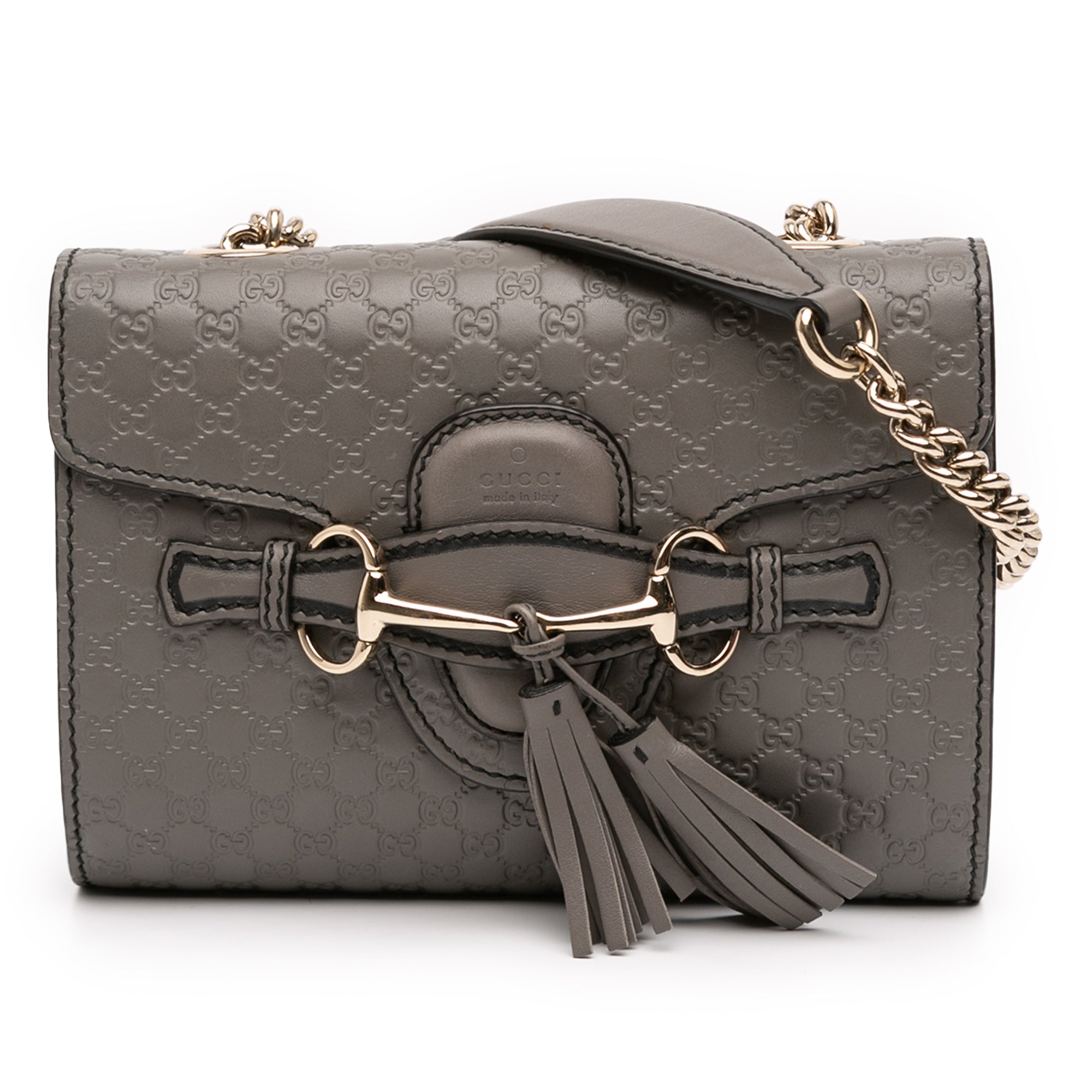 Gucci Mini Microguccissima Emily Sac porté croisé