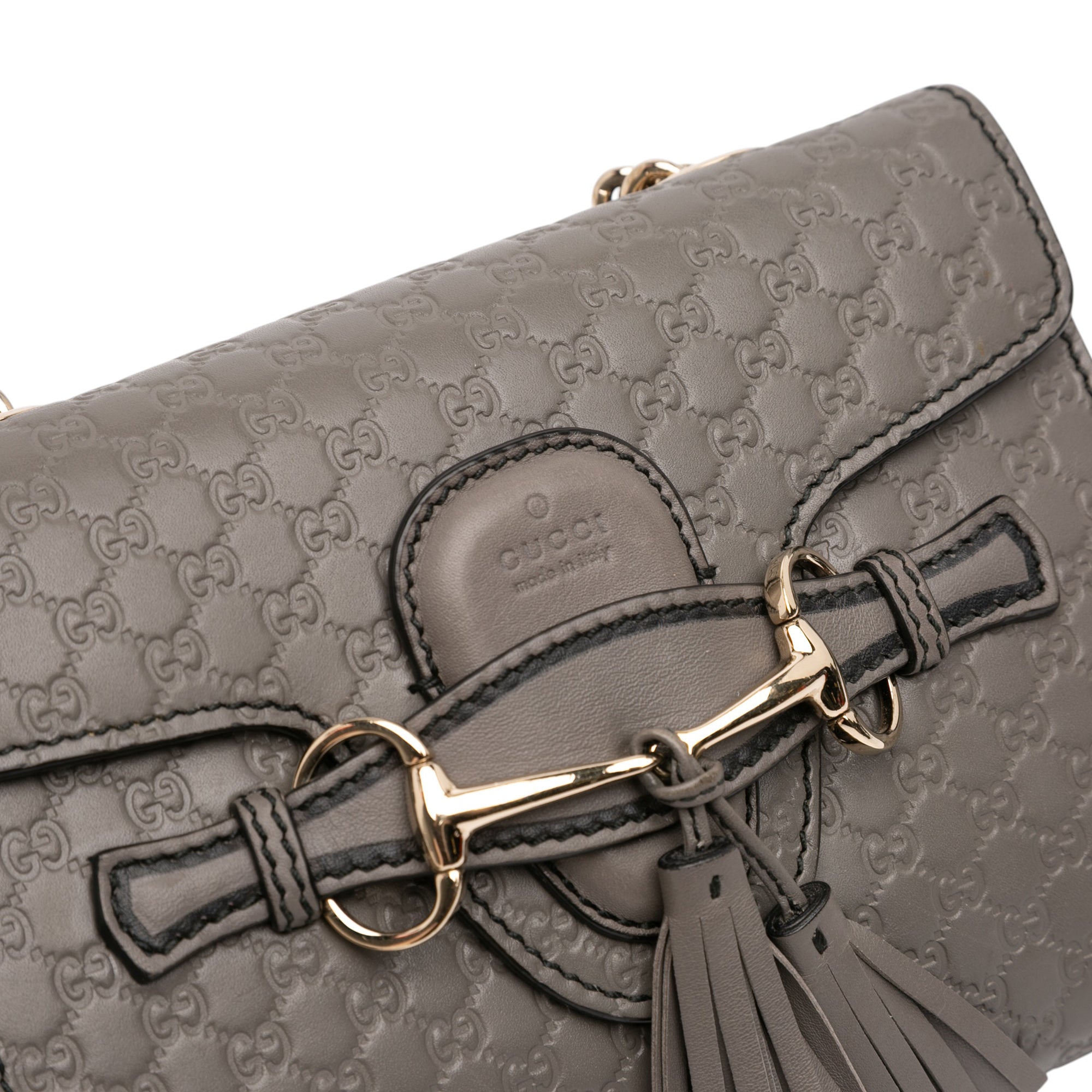 Gucci Mini Microguccissima Emily Sac porté croisé