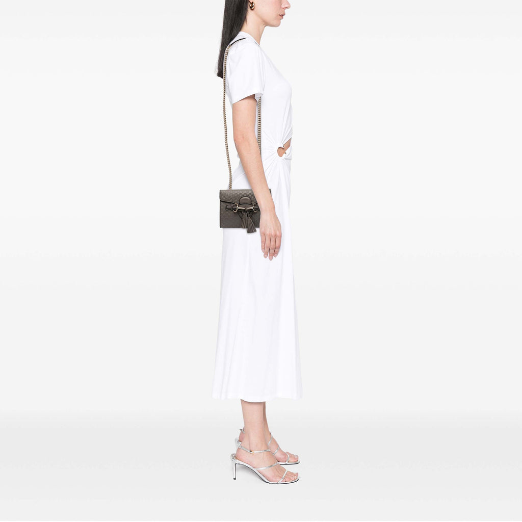 Gucci Mini Microguccissima Emily Sac porté croisé