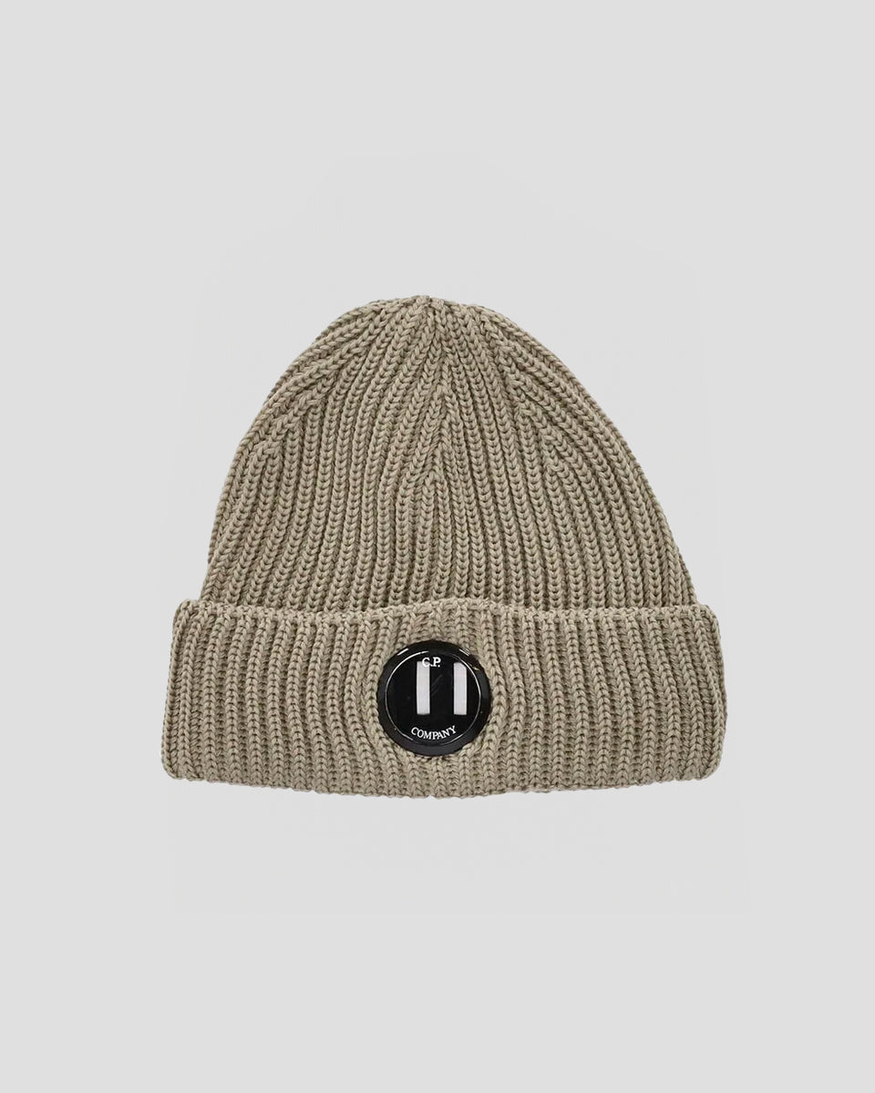 Extra Fine Merino Wool Beanie Silver Sage