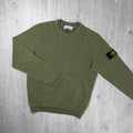 Stone Island Malfilé 'Old' Sweatshirt - Military